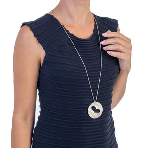 Tory Burch Necklace Women Silver